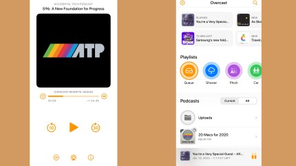 Popular podcast player Overcast has been rebuilt from the ground up for its second decade