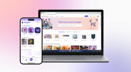 Microsoft’s AI-powered, Canva-like Designer app lands on iOS and Android